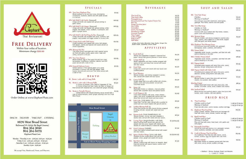 Elephantthai3 Menu.Pdf