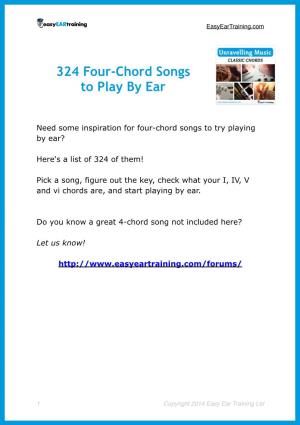 324 Four-Chord Songs.Pages