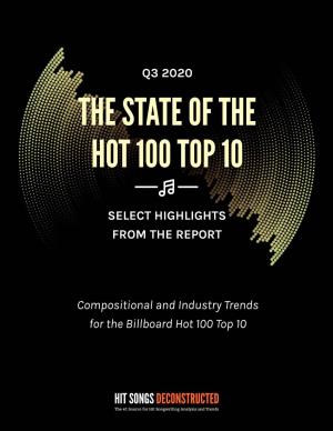 The State of the Hot 100 Q3 2020 Trend Report Highlights