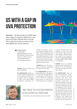 US with a Gap in UVA Protection
