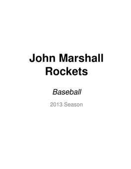 John Marshall Rockets