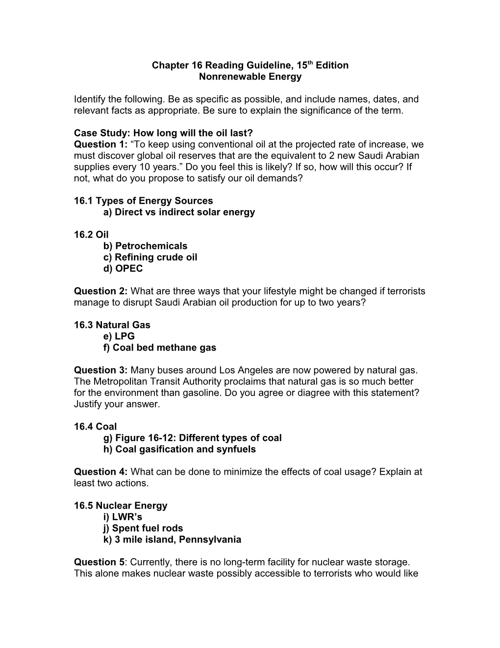 Chapter 13 Reading Guideline