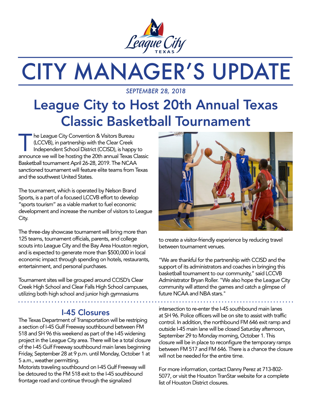 City Manager's Update