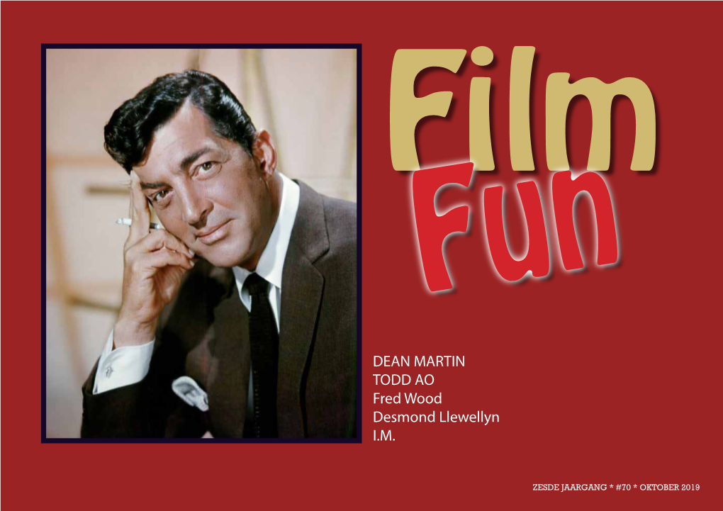 DEAN MARTIN TODD AO Fred Wood Desmond Llewellyn I.M