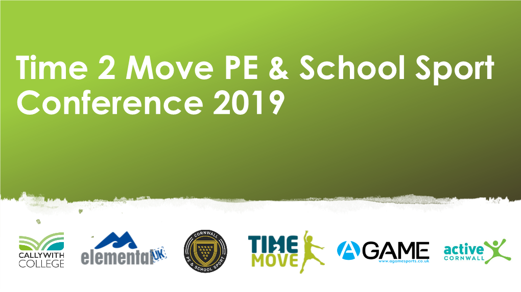 Cornwall County PE & School Sport Conference 2018