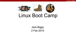 Linux Boot Camp