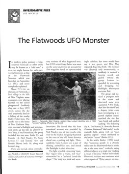 The Flatwoods UFO Monster