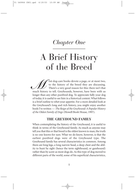 A Brief History of the Breed