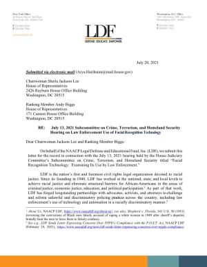 LDF DOJ Letter Re Police Killings-Final (00036767-2).DOC