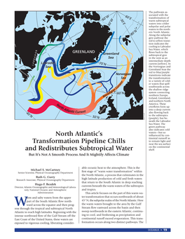 North Atlantic's Transformation Pipeline Chills and Redistributes