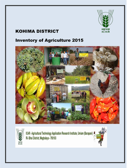 KOHIMA DISTRICT Inventory of Agriculture 2015