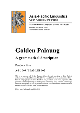 Golden Palaung