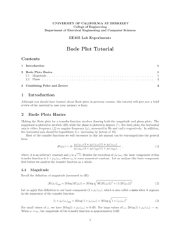 Bode Plot Tutorial