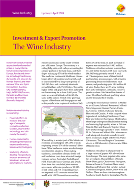 The Wine Industry