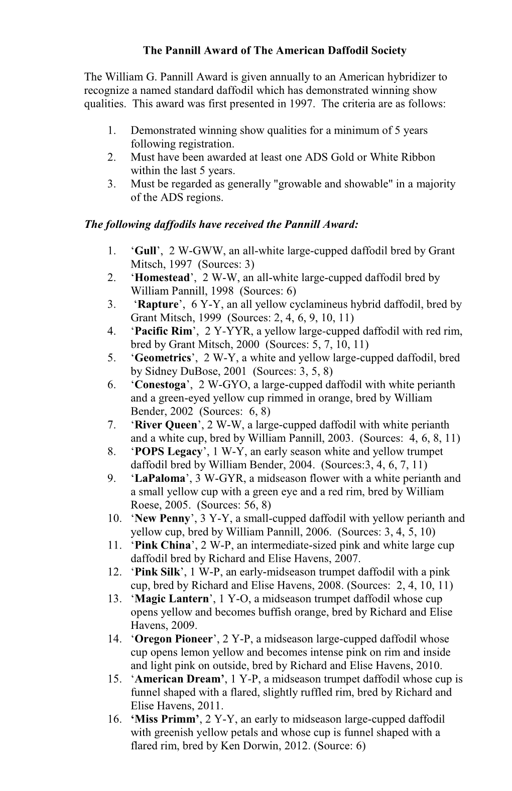 American Daffoil Society Handbook for Growing, Exhibiting