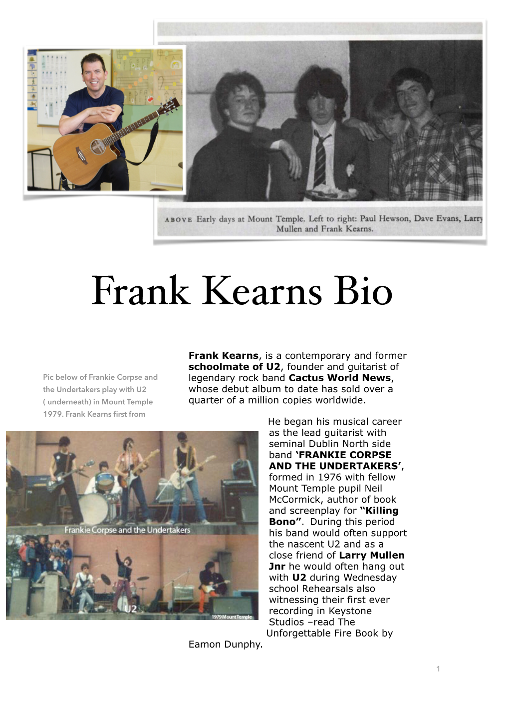 Frank Kearns 2015 Revise