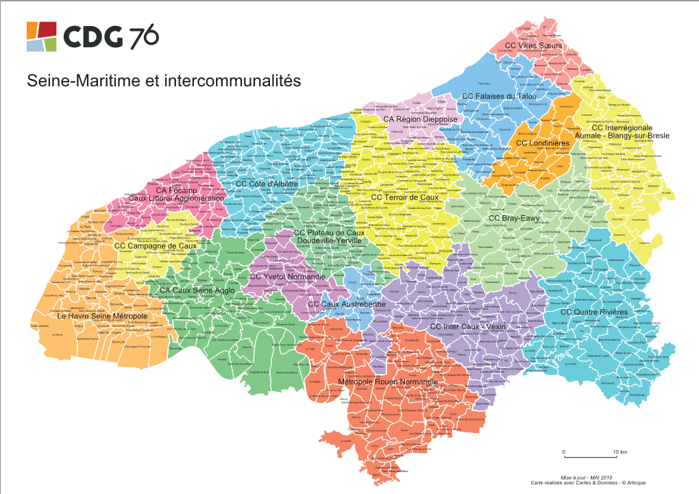 Seine-Maritime Et Intercommunalités