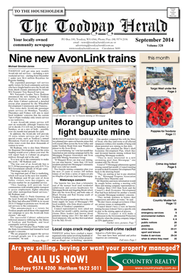 Nine New Avonlink Trains This Month Michael Sinclair-Jones