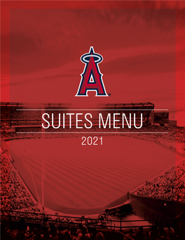 Angel Stadium of Anaheim Catering Menu