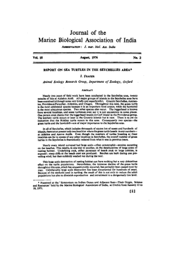 Journal of the Marine Biological Association of India
