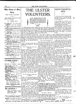 The Ulster Volunteers