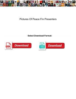Pictures of Peace Fm Presenters