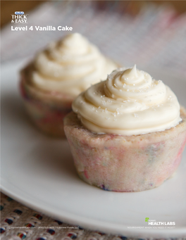 Level 4 Vanilla Cake