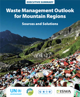 Waste Management Outlook for Mountain Regions Sources and Solutions