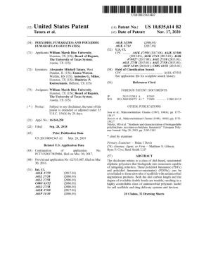 C12) United States Patent (IO) Patent No.: US 10,835,614 B2 Tatara Et Al