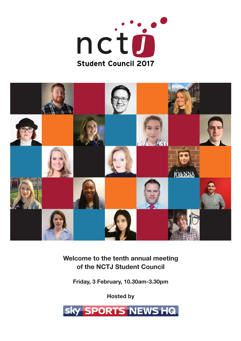 Welcome to the Tenth Annual Meeting of the NCTJ Student Council