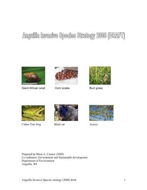 Anguilla Invasive Species Strategy 2008