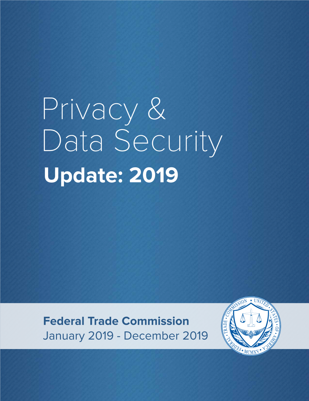 2019 Privacy and Data Security Update