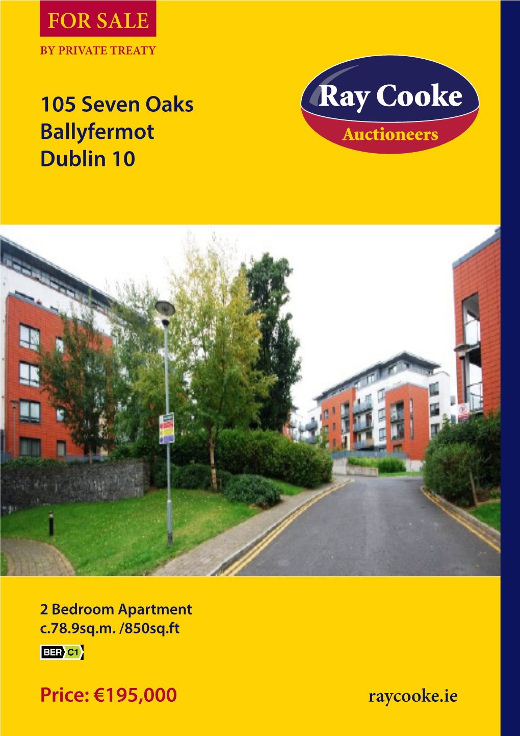 105 Seven Oaks Ballyfermot Dublin 10 for SALE