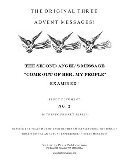 2Nd Angel's Message