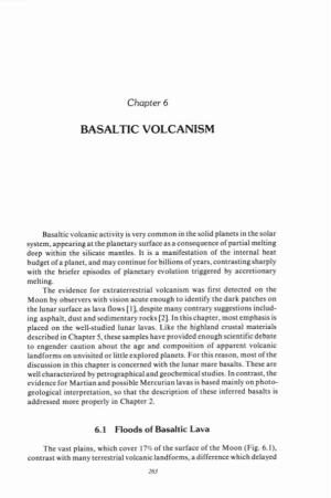 Basaltic Volcanism