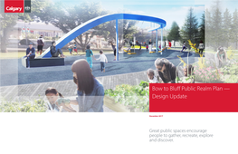 Bow to Bluff Public Realm Plan — Design Update