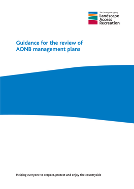 Review of Management Plans