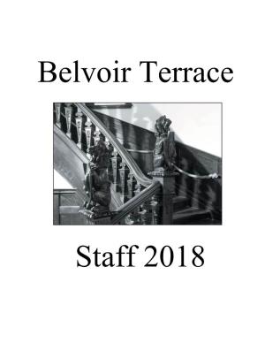 Belvoir Terrace Staff 2018