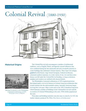 Colonial Revival (1880-1950)