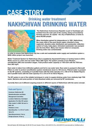 Case Story – Drinking Water Treatment – Nakhchivan