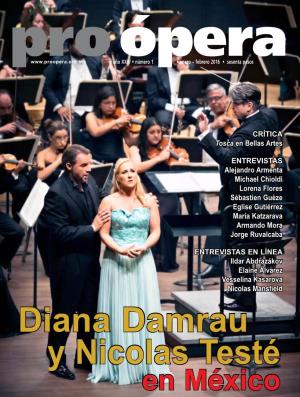 Diana Damrau Y Nicolas Testé ¾Pro Opera En México DIRECTORIO REVISTA