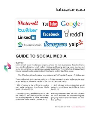 Guide to Social Media