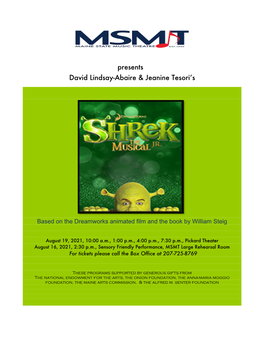 Shrek Study Guide2021