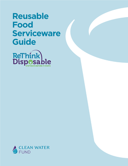 Reusable Food Serviceware Guide T