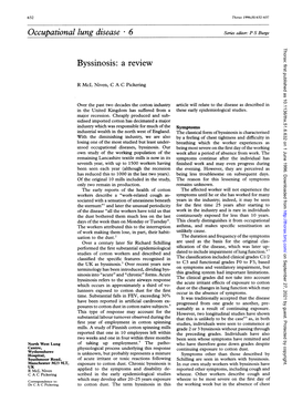 Occupational Lung Disease6