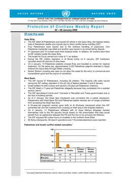 Protection of Civilians Weekly Report 02 – 08 January 2008 of Note This Week