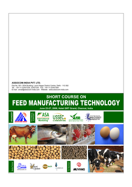 Feed Manufacturing Technology