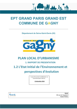 Ept Grand Paris Grand Est Commune De Gagny