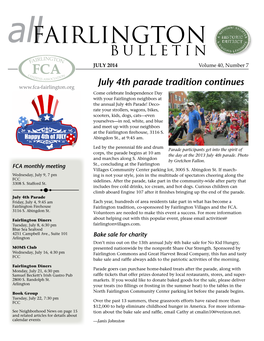 JULY 2014 Volume 40, Number 7