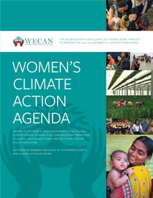 Women's Climate Action Agenda
